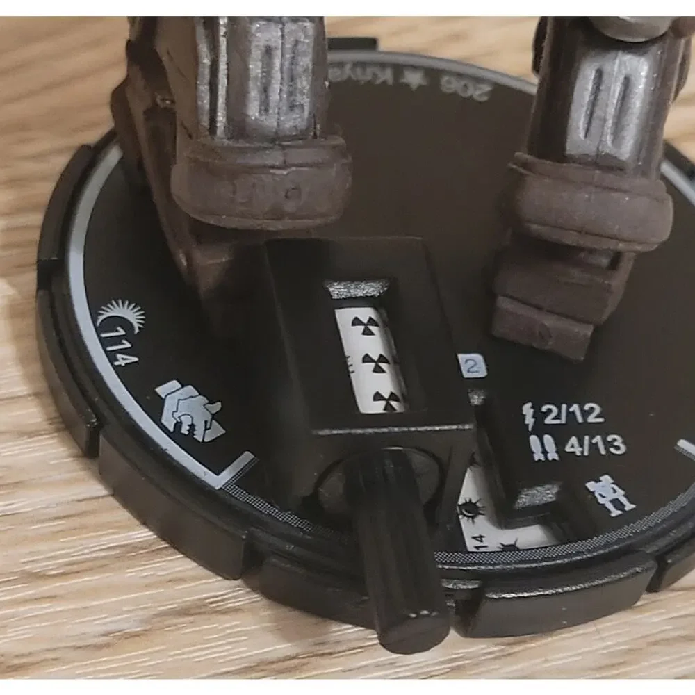 Mechwarrior STEEL WOLVES Kriya Wolf 114 Tundra Wolf with dossier 41 Loose Figure - Picture 7 of 8